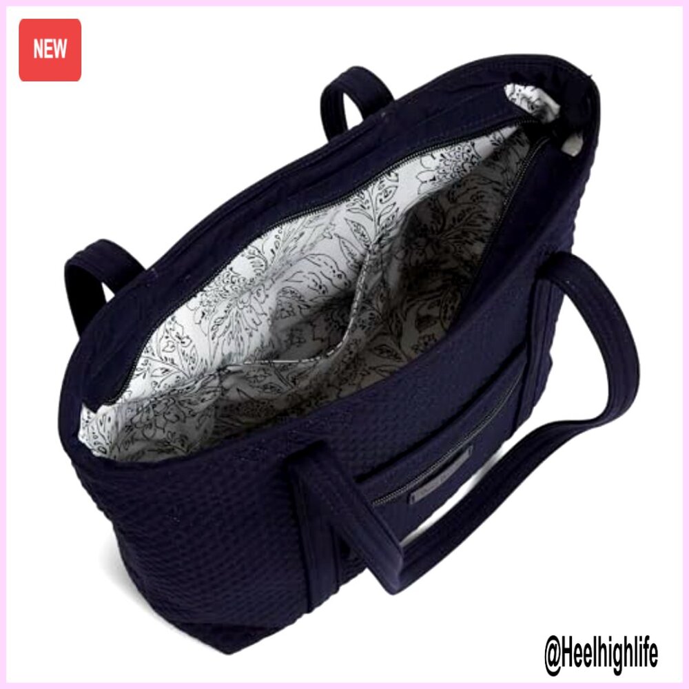 Small Microfiber Tote Bag With Multiple Pockets, … - image 3